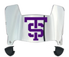 St Thomas Tommies Mini Football Helmet Visor Shield w/ Clips - PICK VISOR & LOGO COLOR