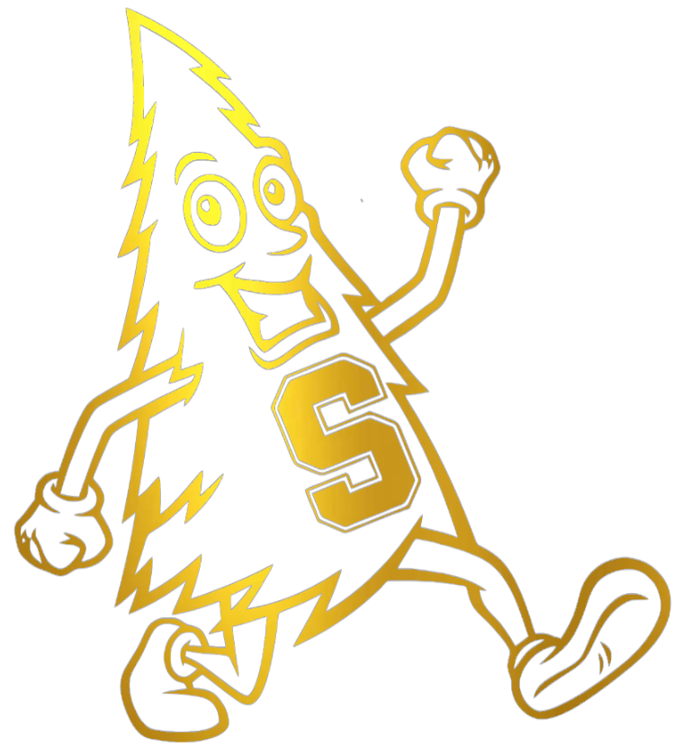 Stanford Cardinal GOLD CHROME MIRROR Tree Mascot Logo Premium DieCut Vinyl Decal PICK SIZE