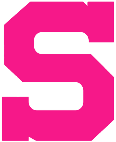 Stanford Cardinal Hot Pink Retro Throwback Logo Premium DieCut Vinyl Decal PICK SIZE