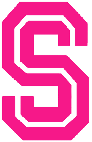 Stanford Cardinal Hot Pink Retro Throwback Logo Premium DieCut Vinyl Decal PICK SIZE