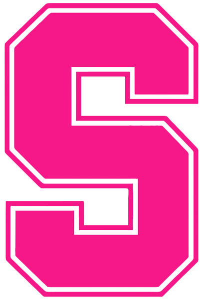 Stanford Cardinal Hot Pink Retro Throwback Logo Premium DieCut Vinyl Decal PICK SIZE