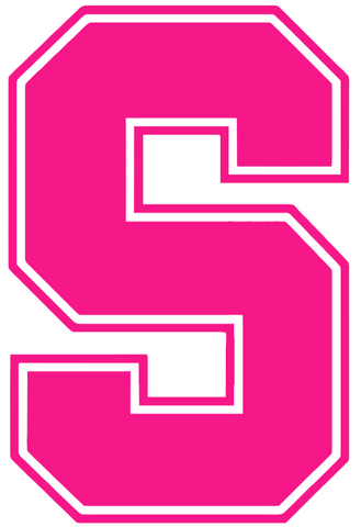 Stanford Cardinal Hot Pink Retro Throwback Logo Premium DieCut Vinyl Decal PICK SIZE