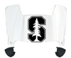 Stanford Cardinal Mini Football Helmet Visor Shield w/ Clips - PICK VISOR & LOGO COLOR