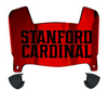 Stanford Cardinal Mini Football Helmet Visor Shield w/ Clips - PICK VISOR & LOGO COLOR