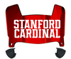 Stanford Cardinal Mini Football Helmet Visor Shield w/ Clips - PICK VISOR & LOGO COLOR