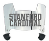 Stanford Cardinal Mini Football Helmet Visor Shield w/ Clips - PICK VISOR & LOGO COLOR