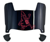 Stanford Cardinal Mini Football Helmet Visor Shield w/ Clips - PICK VISOR & LOGO COLOR