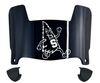 Stanford Cardinal Mini Football Helmet Visor Shield w/ Clips - PICK VISOR & LOGO COLOR