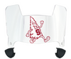 Stanford Cardinal Mini Football Helmet Visor Shield w/ Clips - PICK VISOR & LOGO COLOR