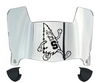 Stanford Cardinal Mini Football Helmet Visor Shield w/ Clips - PICK VISOR & LOGO COLOR