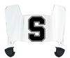Stanford Cardinal Mini Football Helmet Visor Shield w/ Clips - PICK VISOR & LOGO COLOR