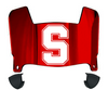 Stanford Cardinal Mini Football Helmet Visor Shield w/ Clips - PICK VISOR & LOGO COLOR