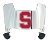 Stanford Cardinal Mini Football Helmet Visor Shield w/ Clips - PICK VISOR & LOGO COLOR