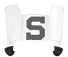 Stanford Cardinal Mini Football Helmet Visor Shield w/ Clips - PICK VISOR & LOGO COLOR