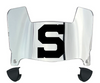 Stanford Cardinal Mini Football Helmet Visor Shield w/ Clips - PICK VISOR & LOGO COLOR