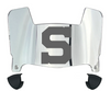 Stanford Cardinal Mini Football Helmet Visor Shield w/ Clips - PICK VISOR & LOGO COLOR