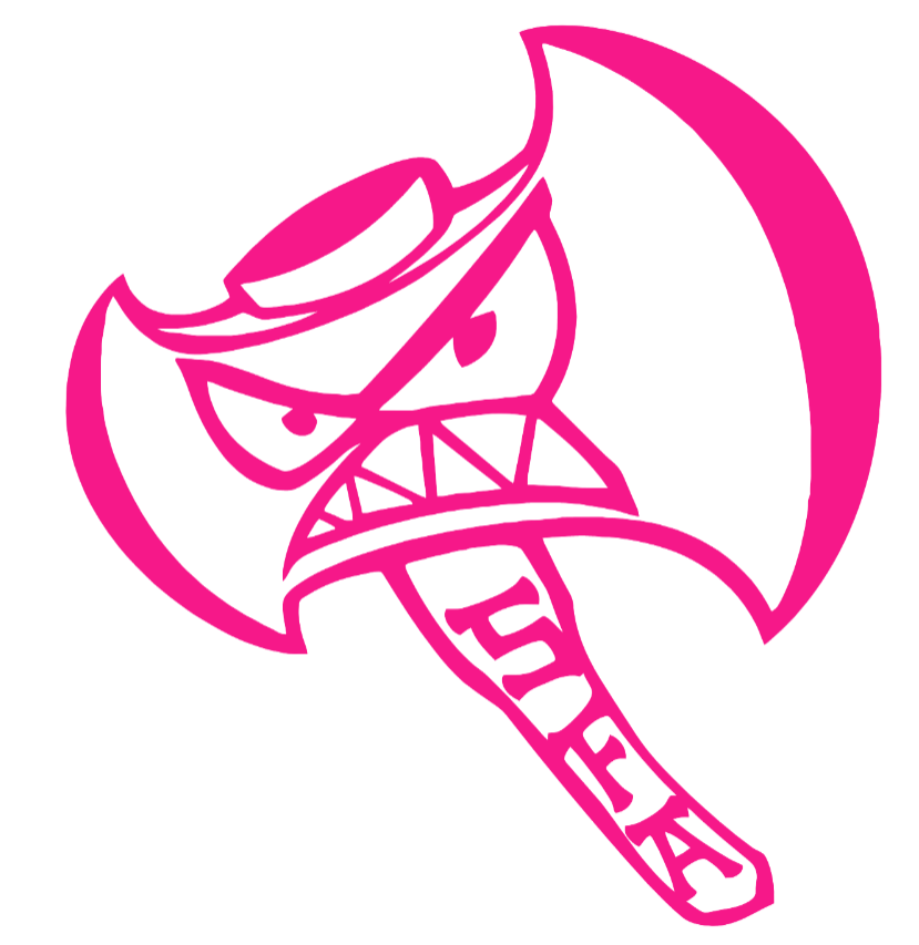Stephen F Austin Hot Pink Mascot Logo Premium DieCut Vinyl Decal PICK SIZE