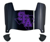 Stephen F Austin Lumberjacks Mini Football Helmet Visor Shield w/ Clips - PICK VISOR & LOGO COLOR