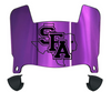 Stephen F Austin Lumberjacks Mini Football Helmet Visor Shield w/ Clips - PICK VISOR & LOGO COLOR