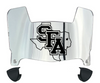Stephen F Austin Lumberjacks Mini Football Helmet Visor Shield w/ Clips - PICK VISOR & LOGO COLOR