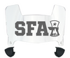 Stephen F Austin Lumberjacks Mini Football Helmet Visor Shield w/ Clips - PICK VISOR & LOGO COLOR