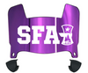 Stephen F Austin Lumberjacks Mini Football Helmet Visor Shield w/ Clips - PICK VISOR & LOGO COLOR