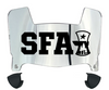 Stephen F Austin Lumberjacks Mini Football Helmet Visor Shield w/ Clips - PICK VISOR & LOGO COLOR
