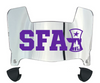 Stephen F Austin Lumberjacks Mini Football Helmet Visor Shield w/ Clips - PICK VISOR & LOGO COLOR
