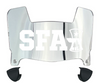 Stephen F Austin Lumberjacks Mini Football Helmet Visor Shield w/ Clips - PICK VISOR & LOGO COLOR