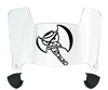 Stephen F Austin Lumberjacks Mini Football Helmet Visor Shield w/ Clips - PICK VISOR & LOGO COLOR