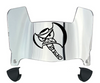Stephen F Austin Lumberjacks Mini Football Helmet Visor Shield w/ Clips - PICK VISOR & LOGO COLOR