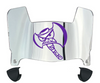 Stephen F Austin Lumberjacks Mini Football Helmet Visor Shield w/ Clips - PICK VISOR & LOGO COLOR