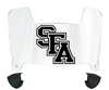Stephen F Austin Lumberjacks Mini Football Helmet Visor Shield w/ Clips - PICK VISOR & LOGO COLOR