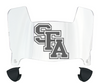 Stephen F Austin Lumberjacks Mini Football Helmet Visor Shield w/ Clips - PICK VISOR & LOGO COLOR
