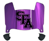 Stephen F Austin Lumberjacks Mini Football Helmet Visor Shield w/ Clips - PICK VISOR & LOGO COLOR