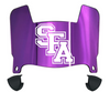 Stephen F Austin Lumberjacks Mini Football Helmet Visor Shield w/ Clips - PICK VISOR & LOGO COLOR