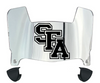 Stephen F Austin Lumberjacks Mini Football Helmet Visor Shield w/ Clips - PICK VISOR & LOGO COLOR