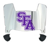 Stephen F Austin Lumberjacks Mini Football Helmet Visor Shield w/ Clips - PICK VISOR & LOGO COLOR