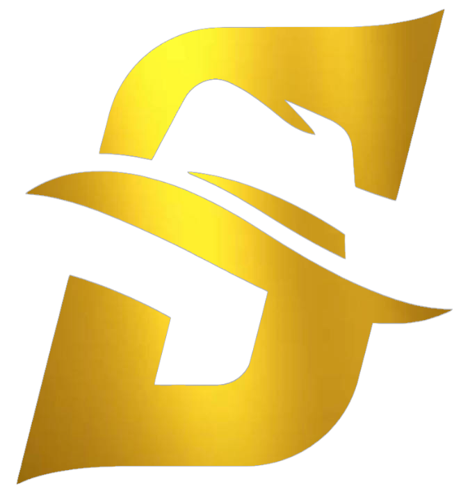 Stetson Hatters GOLD CHROME MIRROR Team Logo Premium DieCut Vinyl Decal PICK SIZE