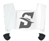 Stetson Hatters Mini Football Helmet Visor Shield w/ Clips - PICK VISOR & LOGO COLOR