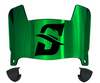 Stetson Hatters Mini Football Helmet Visor Shield w/ Clips - PICK VISOR & LOGO COLOR