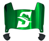 Stetson Hatters Mini Football Helmet Visor Shield w/ Clips - PICK VISOR & LOGO COLOR