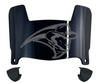 Stetson Hatters Mini Football Helmet Visor Shield w/ Clips - PICK VISOR & LOGO COLOR