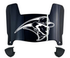 Stetson Hatters Mini Football Helmet Visor Shield w/ Clips - PICK VISOR & LOGO COLOR