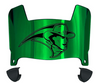 Stetson Hatters Mini Football Helmet Visor Shield w/ Clips - PICK VISOR & LOGO COLOR