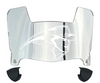 Stetson Hatters Mini Football Helmet Visor Shield w/ Clips - PICK VISOR & LOGO COLOR