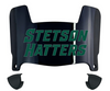 Stetson Hatters Mini Football Helmet Visor Shield w/ Clips - PICK VISOR & LOGO COLOR