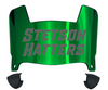 Stetson Hatters Mini Football Helmet Visor Shield w/ Clips - PICK VISOR & LOGO COLOR