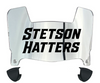 Stetson Hatters Mini Football Helmet Visor Shield w/ Clips - PICK VISOR & LOGO COLOR