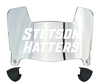 Stetson Hatters Mini Football Helmet Visor Shield w/ Clips - PICK VISOR & LOGO COLOR